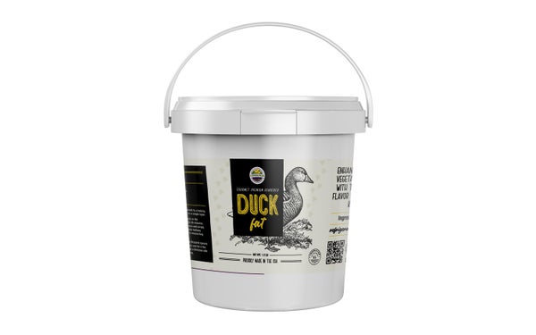4-PACK OF Fat Duck Gourmet Premium Rendered Duck Fat 1.5 lb