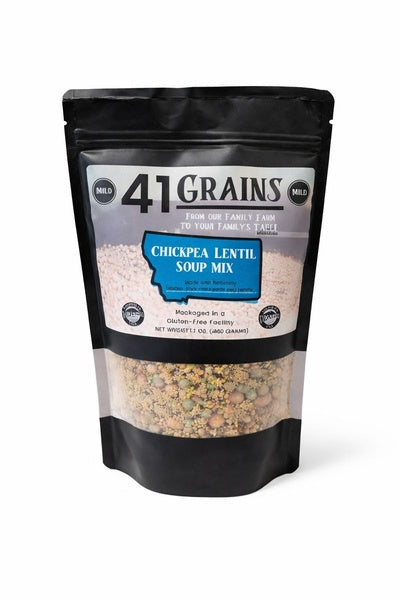 12-PACK OF Case of 12 - Mild Chickpea Lentil Soup Mixes for Crockpot use