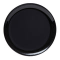 25-PACK OF TRAY PLAS RND BLK HVY DTY