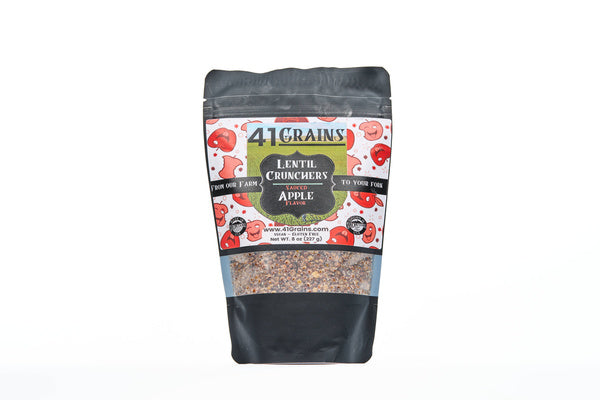 20-PACK OF Case of 20- 8 oz Sauced Apple Lentil Cruncher Snacks
