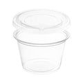 1250-PACK OF Cup Plastic 4 oz Portion Cup-Lid