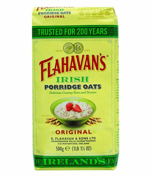 12-PACK OF Oats Original Porridge Flahavan's, Bewley Irish Imports