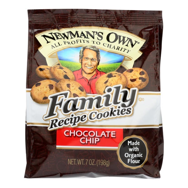 6-PACK OF Cookie Choc Organic Newman's Own Organic 7 oz