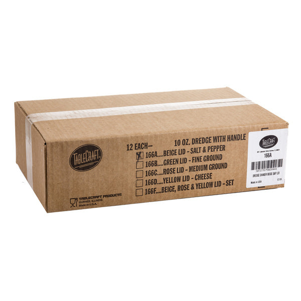 12 CT-PACK OF SHAKER DREDGE TC B/CLR 10OZ