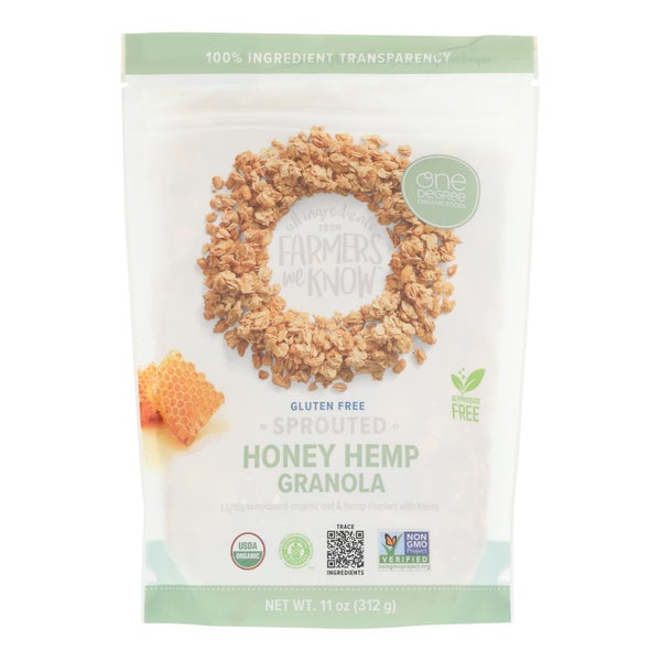 6-PACK OF CEREAL GRANOLA SPROUTED OAT HEMP