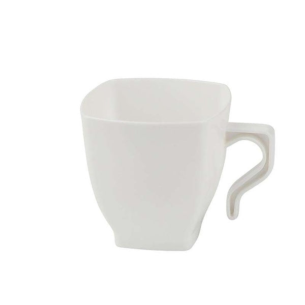 24-PACK OF Mug White 8 oz Coffee Disp.