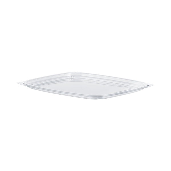 504-PACK OF Lid Flat Dart C32DLR 32 oz Clear Plastic Flat Lid for ClearPac - Perfect for Food Display and Freshness (504 Per Carton)