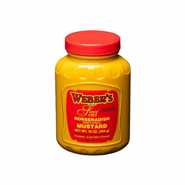 12-PACK OF Mustard Horseradish, Heintz & Weber Co