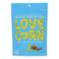 12-PACK OF Snack Corn Crunchy Salt And Vinegar Love Corn Snacks 4 oz