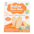 6-PACK OF SNACK RICE SWEET POTATO AND CARROT, TEETHING