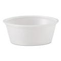 2500-PACK OF Container Foam Dart P150N 1.5 oz. Translucent Polystyrene Portion Cups - 2500 Count for Versatile Food Serving