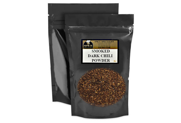 12-PACK OF Smoked Dark Chili Powder - 12 Pack of 10 oz. Bags