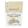 8-PACK OF Cookie Macaroon Coconut Vanilla Emmy's Organics 6 oz