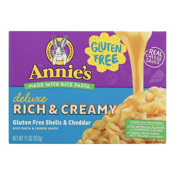 12-PACK OF Macaroni And Cheese Rice And Cheddar Annies Homegrow 11 oz