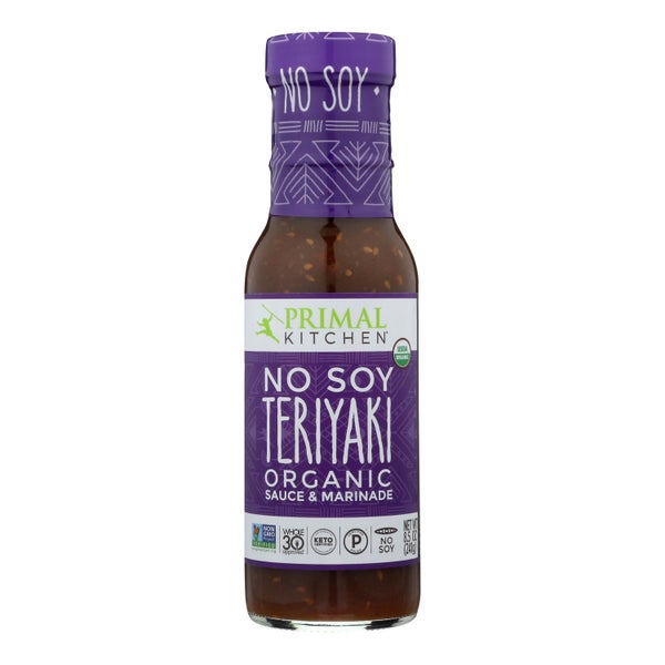 6-PACK OF Sauce Teriyaki No Soy Primal Kitchen 8.5 oz