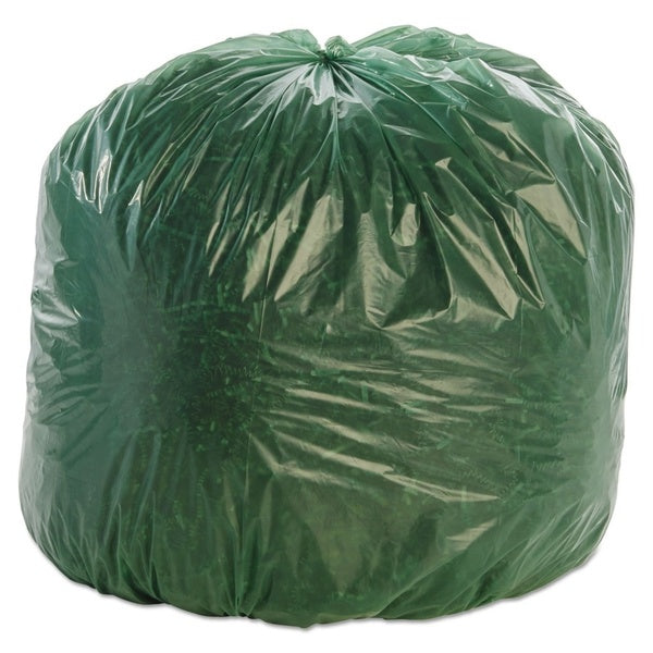 40-PACK OF Trash Liner Eco-Friendly Stout G3340E11 33 Gallon Controlled Life-Cycle Plastic Trash Bags - 1.1 Mil Thickness, Green (40 Count)