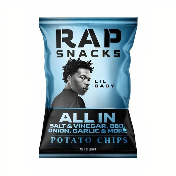 60-PACK OF Potato Chip All In (Lil Baby), Rap Snacks