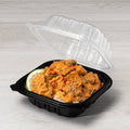 300-PACK OF Container Takeout Karat 300 ct 6" x 6" Premium PP Hinged Container