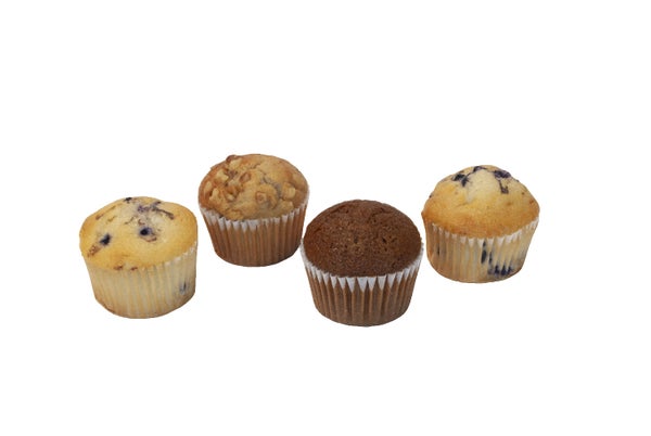 96- PACK OF MUFFIN ASST BL/BAN/DBL CHC IW