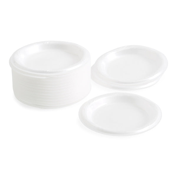 8-PACK OF PLATE FOAM LAM WHT 6 IN