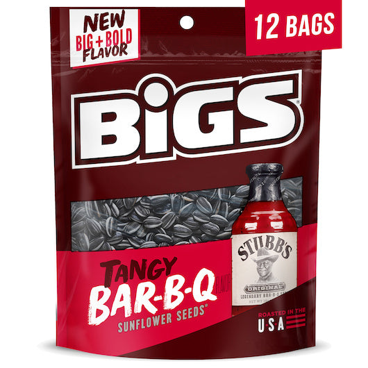 12-PACK OF Stubb'S Bar-B-Q Sunflower Seeds Bigs Sunflower Seeds, 12 - 5.35 Oz