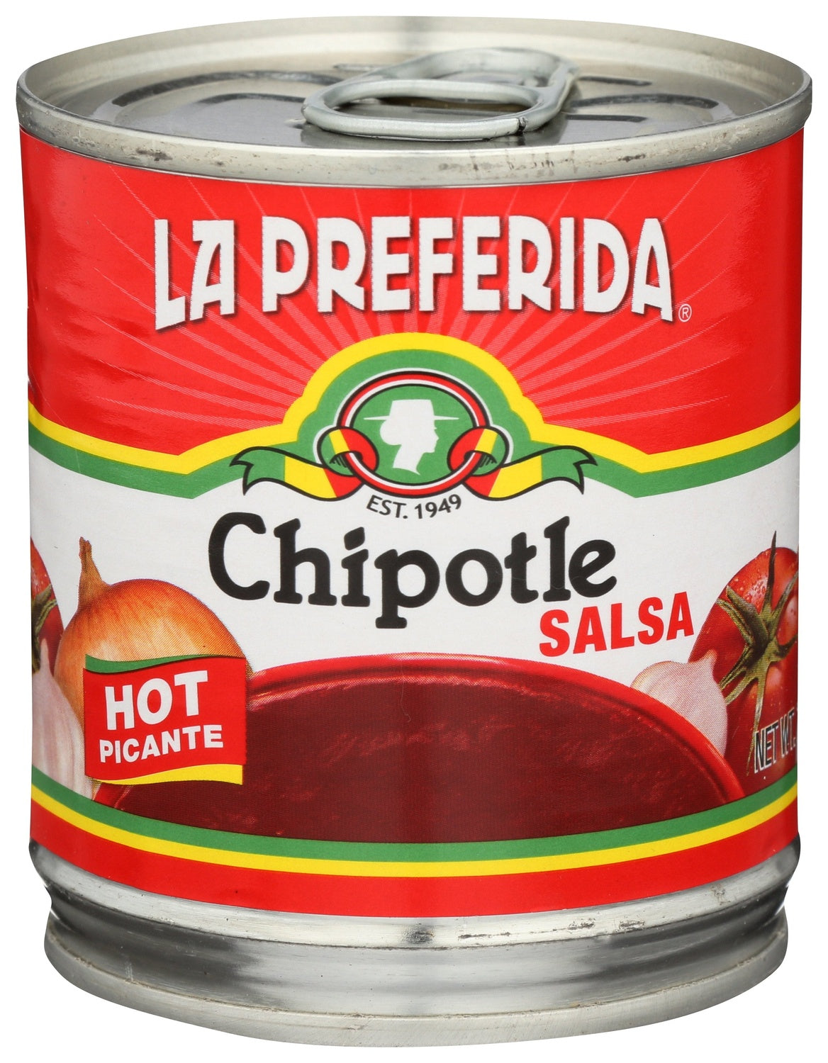 12-PACK OF SALSA CHIPOTLE HOT PICANTE