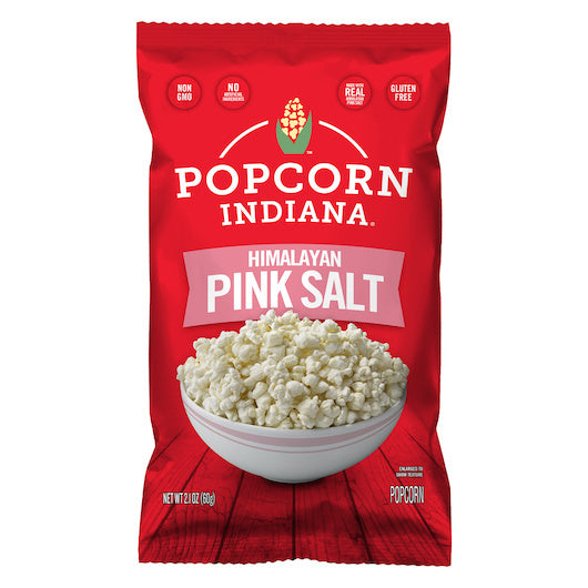 6-PACK OF Himalayan Pink Salt Popcorn Indiana, 6 - 2.1 Oz