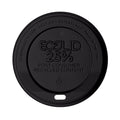 1000-PACK OF LID PLAS BLK F/10-20OZ 25% REC