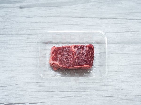 2-PACK OF Container Disp Meat Tray Clear 8x4.5x1.4" 70o Counts
