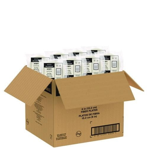 1000-PACK OF PLATE CMPSTBL FIBER MOLDED DINNERWARE