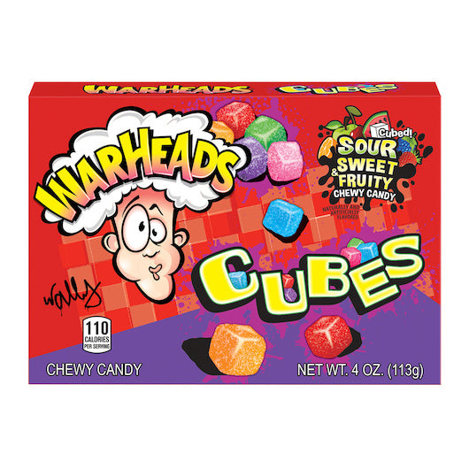 12-PACK OF Cubes Theater Box Warheads, 12 - 4 Oz