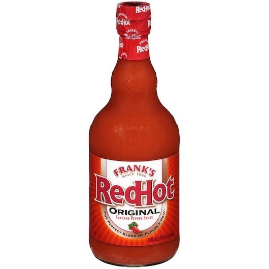 12-PACK OF Original Red Hot Sauce Bottle Frank's Redhot, 12 - 23 Fo