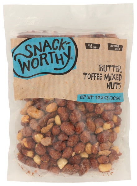 12-PACK OF NUT MIXED BUTTER TOFFEE 10.8 OUNCE - CASE OF 12