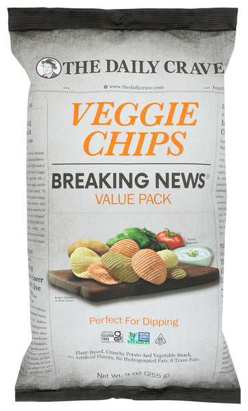 6-PACK OF Snack Chip The Daily Crave 9 oz