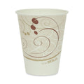 2000-PACK OF Cup Paper Durable 12 oz Double-Sided Poly Symphony Design Paper Cold Cups - 2000 Count for All Your Beverage Needs
