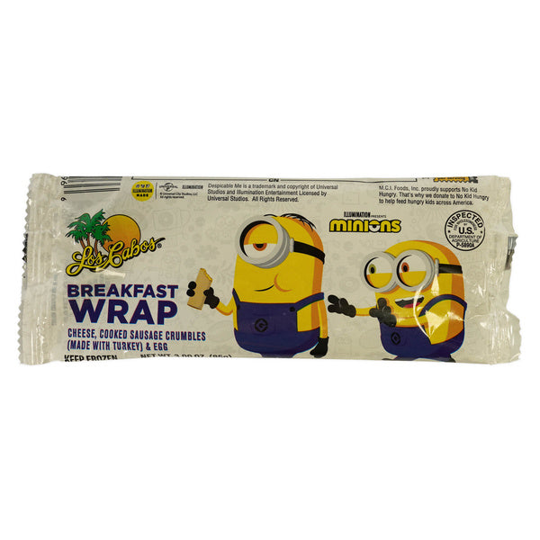 3 OZ-PACK OF BREAKFAST EGG & SAUS WRAP