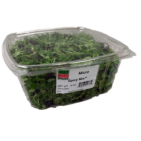 8 OZ-PACK OF GREEN MICRO SPICY MIX