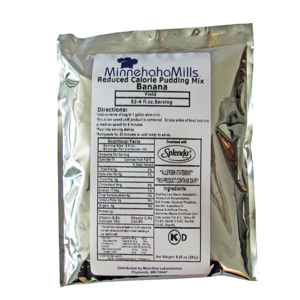 6-PACK OF MIX PUDDING BAN RDUC CAL SF