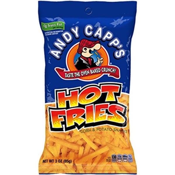 12-PACK OF SNACK STIX HOT FRIES