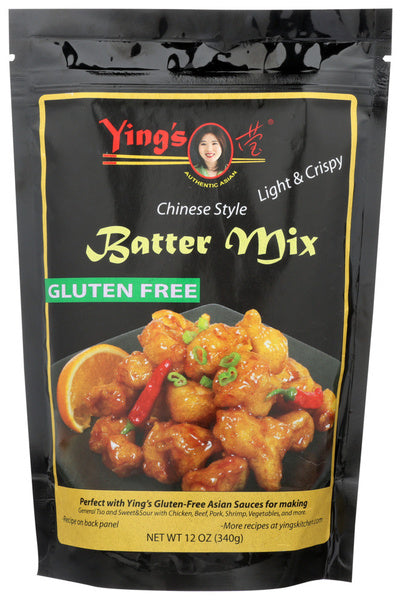 8-PACK OF MIX BATTER GLUTEN FREE 12 OUNCE - CASE OF 8