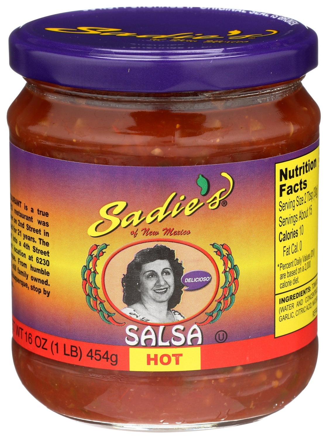 12-PACK OF SALSA HOT AUTHENTIC NEW MEXICAN FLAVOR