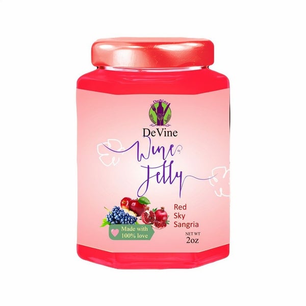 12-PACK OF Sangria Jelly