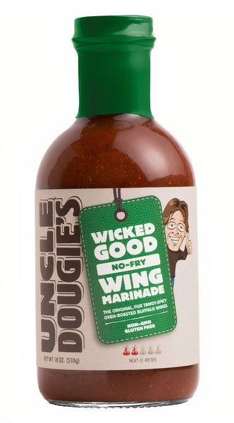 6-PACK OF Marinade Chicken, Wicked Good Wing Marinade, Uncle Dougie's