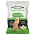 6-PACK OF Spicy Dill Pork Rinds Case Clip Southern Recipe Small Batch, 6 - 2 Oz