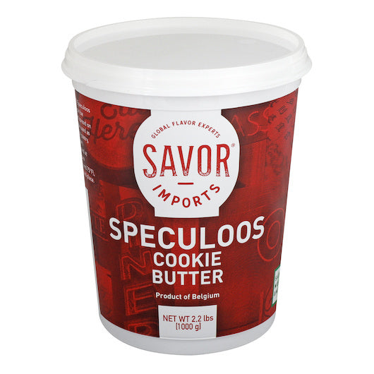 6-PACK OF Classic Speculoos Cookie Butter Savor Imports, 6 - 1 KG