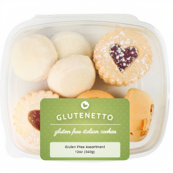 6-PACK OF Cookie Gluten Free Assortment Clamshell , Cookies Con Amore