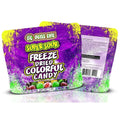 100-PACK OF Candy Freeze Dried Colorful Super Sour, Bliss Life Products
