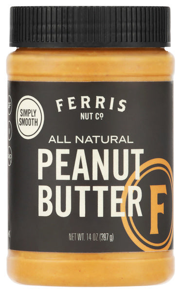 6-PACK OF PEANUT BUTTER ALL NATURAL 14 OUNCE - CASE OF 6