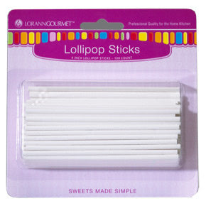 5-PACK OF Stick For Lollipops 4" X 1/8" 5 X 100 Ct 4 Lb Cs