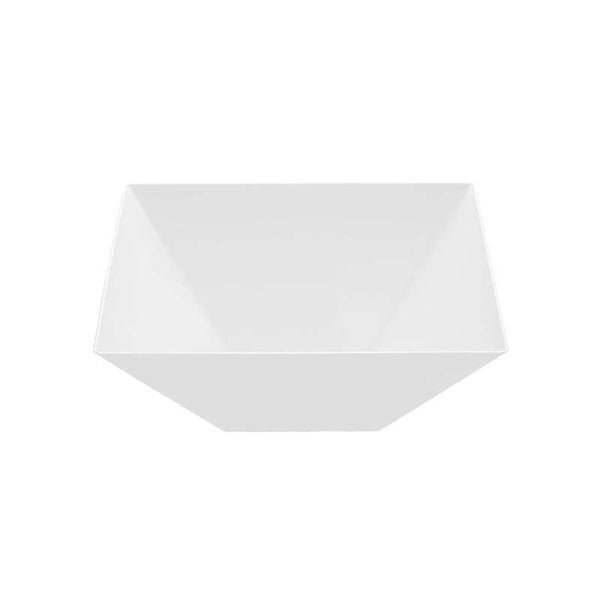 8-PACK OF Bowl Serving 3 qt White Square